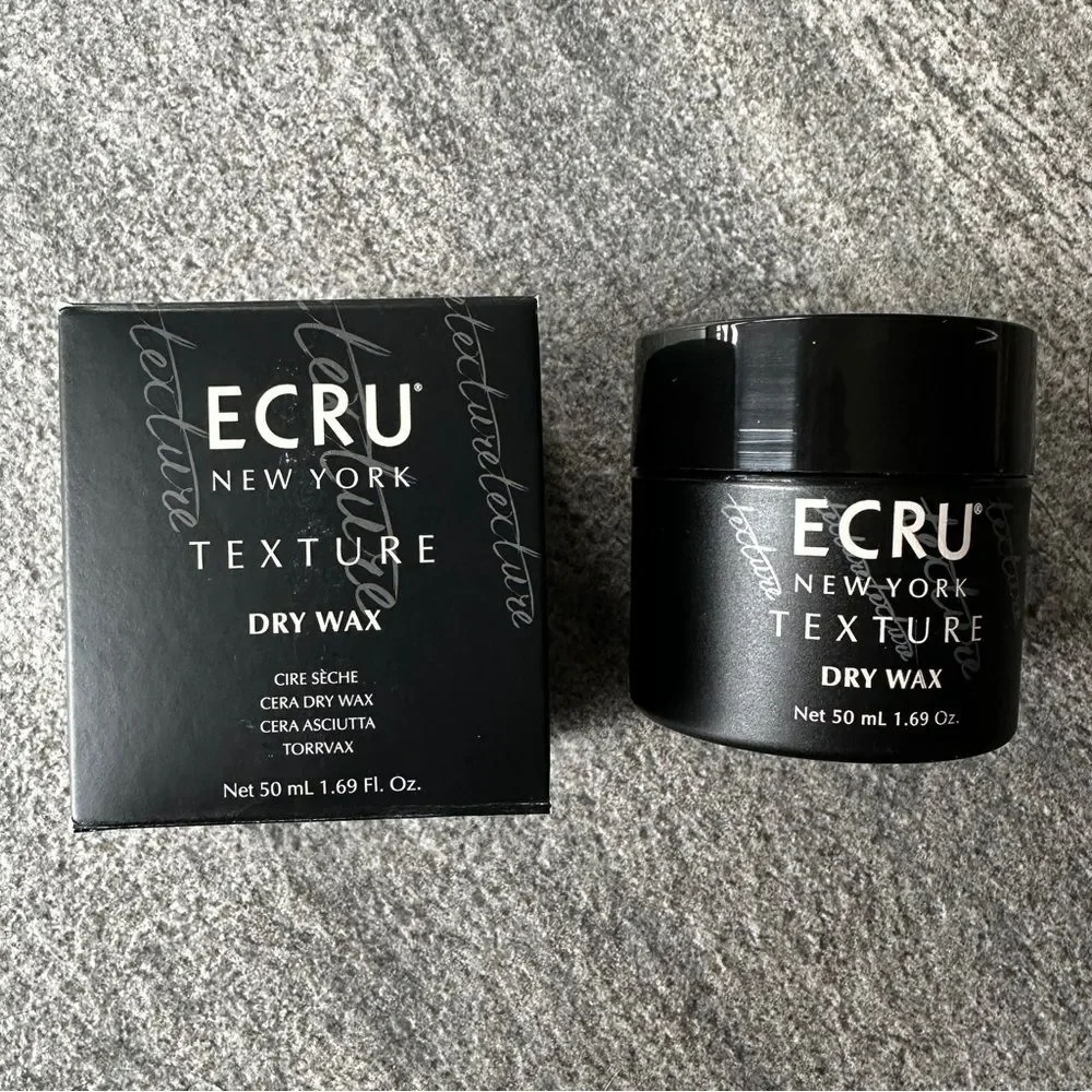 NEW ECRU New York Paraben free Texture Dry Wax for Men Matte finish 1.69 oz